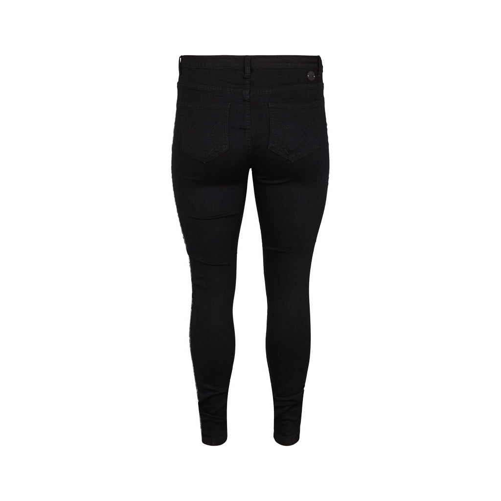 Pantalon stretch noir marque Oliver Jung (jr